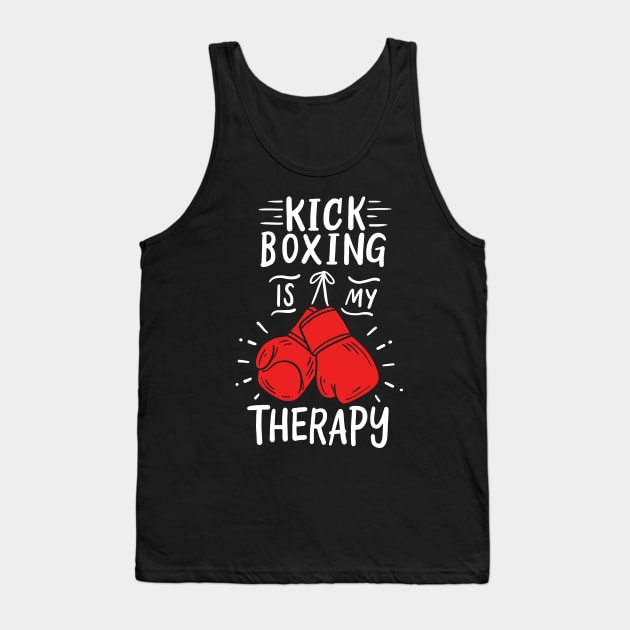 Kickboxing Kickboxer Tank Top by KAWAIITEE